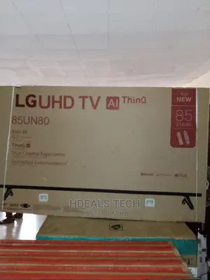 85 Inches LG Smart TV Uhd Real 4K