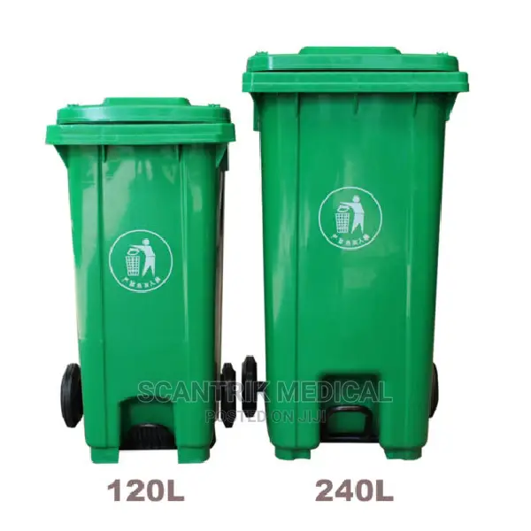 Open Top Plastic Dustbin
