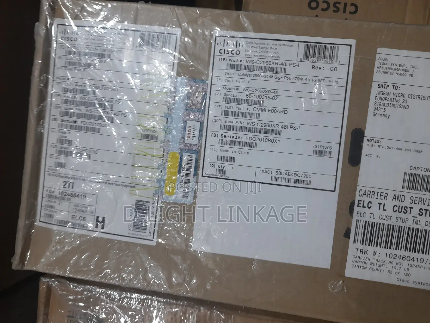 Ws-C2960xr-48lps-L