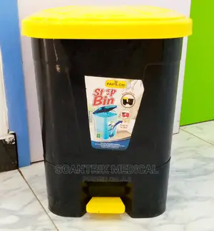 Waste Bin With Dual Lid Opening - 20L