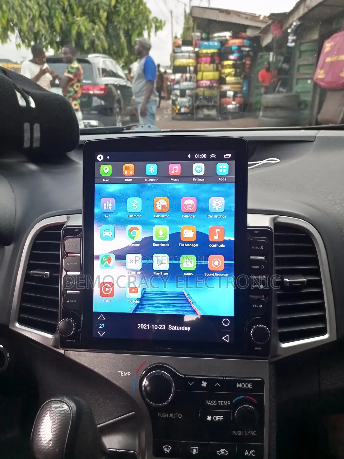 Venza Tesla (Android Screen) With GPS Navigation System(Map)