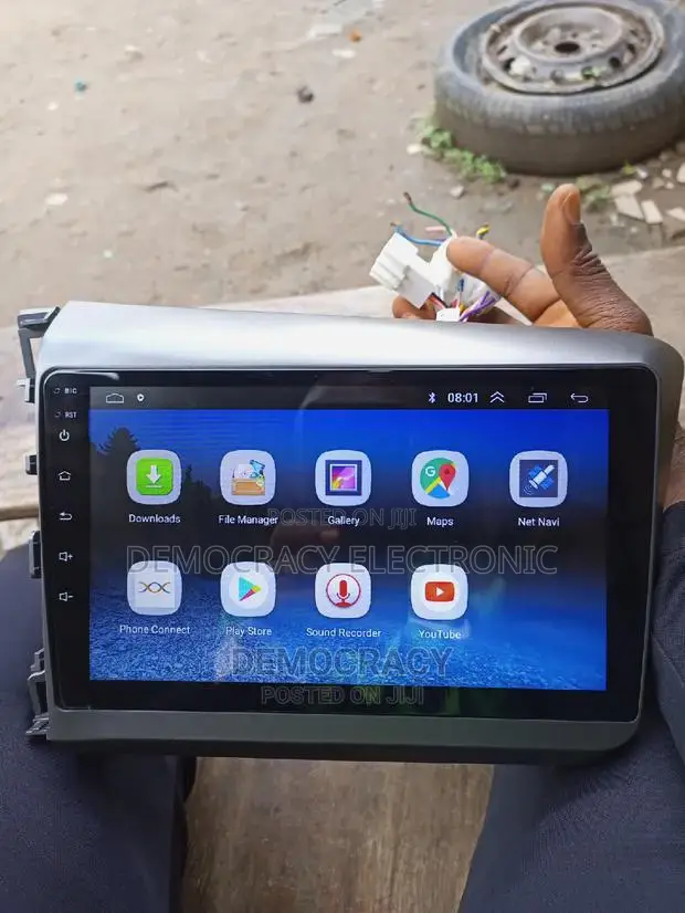 Honda Civic 2012 Android With GPS Navigation System (Map)