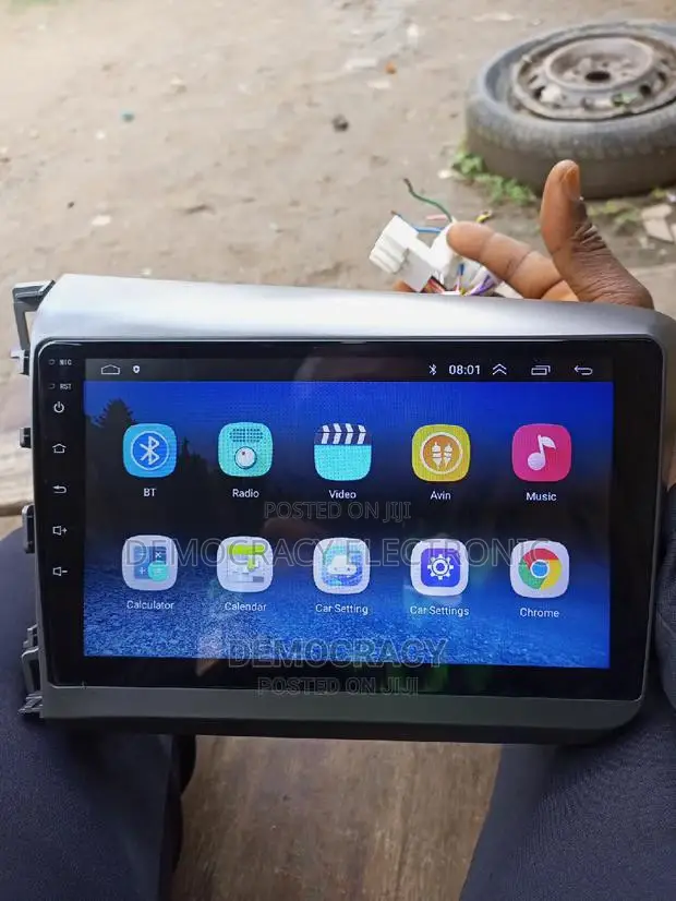 Honda Civic 2012 Android Screen With GPS Navigation (Map)