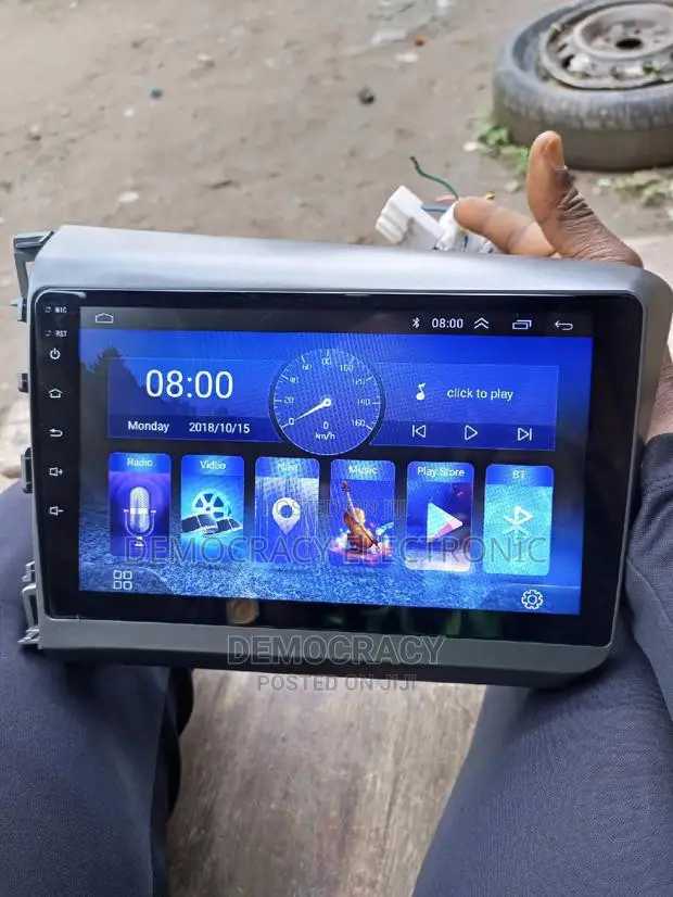 Honda Civic 2012 Android Screen With GPS Navigation (Map)