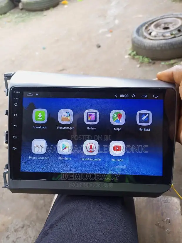Honda Civic 2012 Android Screen With GPS Navigation (Map)