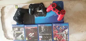 Ps4 Pro 1tb + Games + 3 Controllers