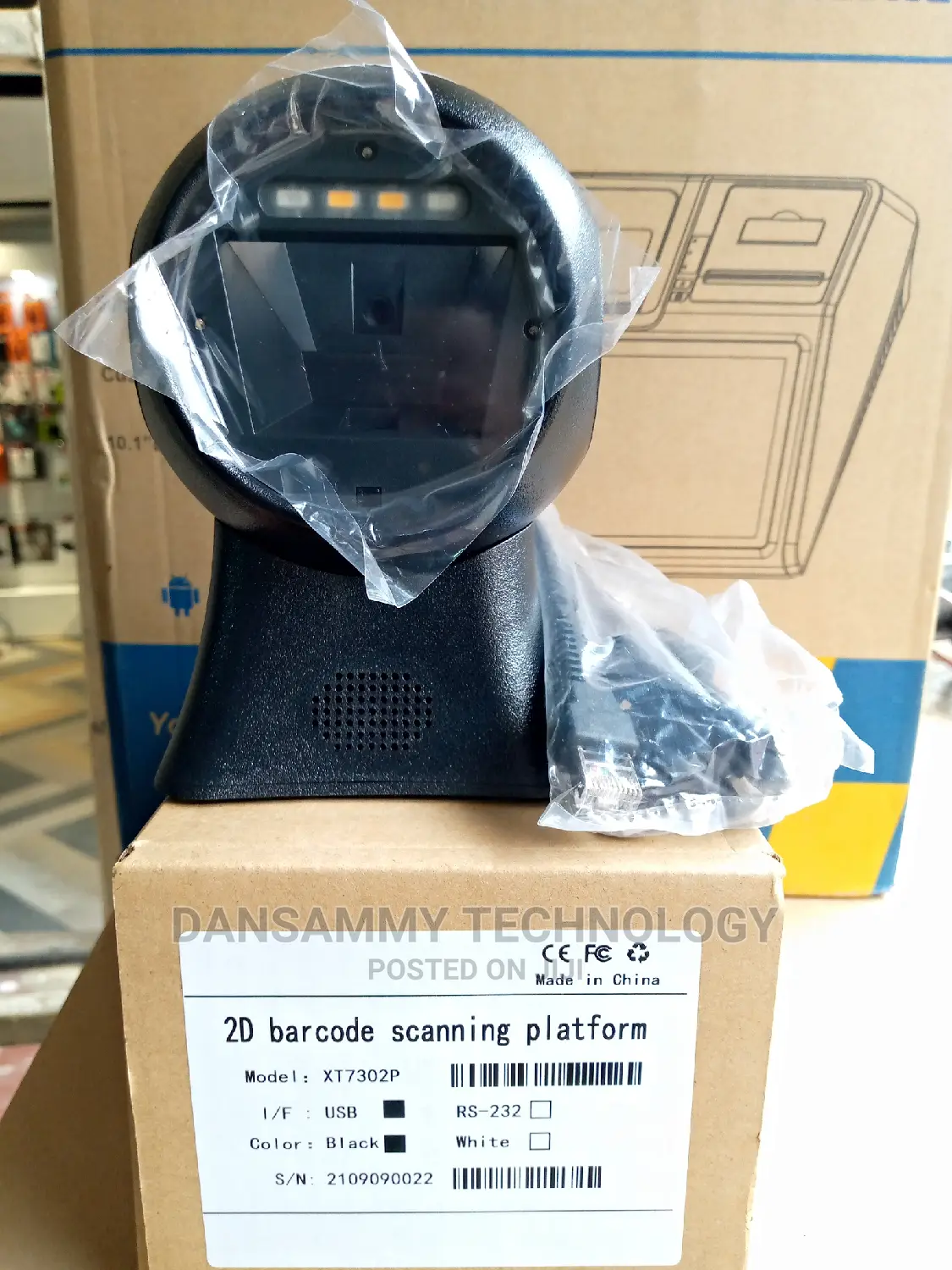 2D and 1D Table Top Scanner