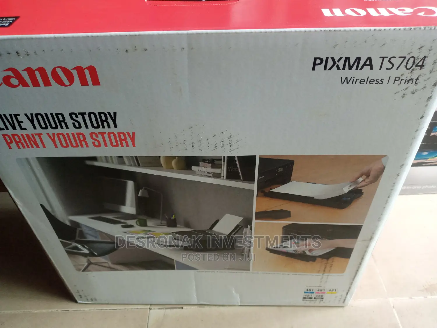 Canon TS704 Id Card Printer
