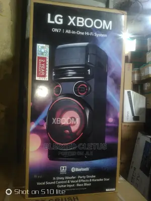 LG Xboom On7=All=In=One Hi-Fi System