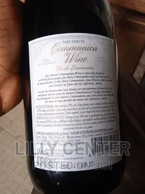 San Simon Communion Wine