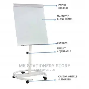 Flip Chart Board With Wheels 1pcs