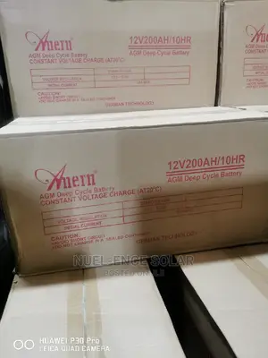 12v 200ah Anerm AGM Deep Cycle Battery German Technology.