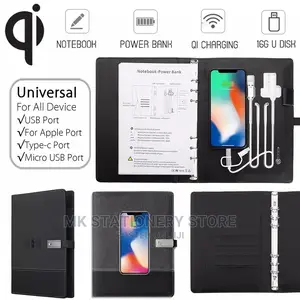 Wireless Charging Notebook