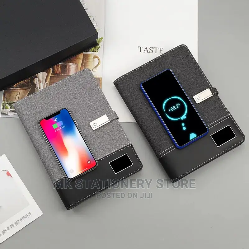Wireless Charging Notebook