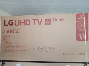 85 Inches LG Smart TV Ultra High Definition With Bluetooth