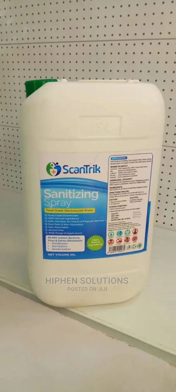 25L Original Scantrik Sanitizing Spray