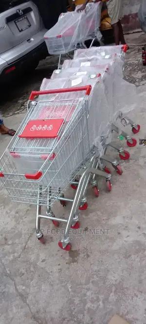 Supermarket Stainless Trolley 