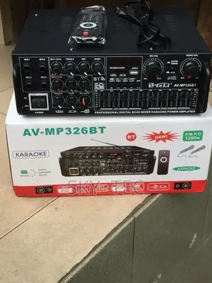 Original Karaoke 1200watts Bluetooth USB D/C Input Amplifier