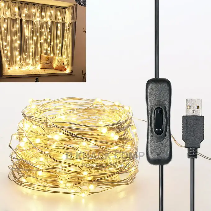 Fairy Tiny Lights120 Leds String Lights Usb Ip65 Waterproof