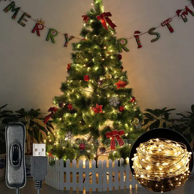Fairy Tiny Lights120 Leds String Lights Usb Ip65 Waterproof