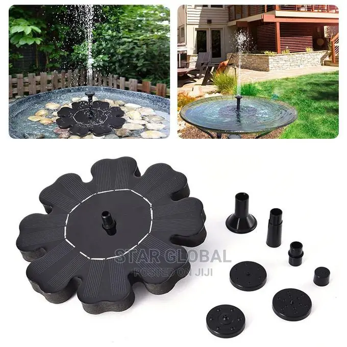 Solar Fountain Submersible Pump Panel Pond