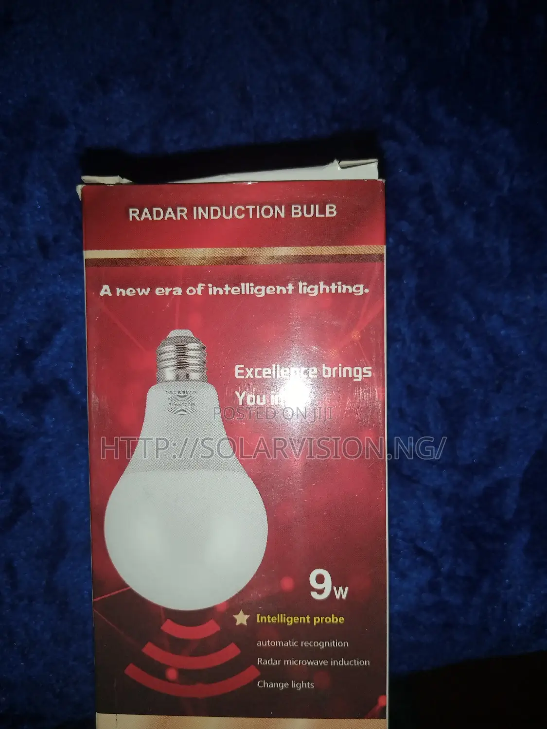 Motion Sensor Bulb Radar Induction Bulb