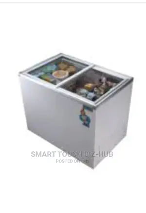 Scanfrost Sf360xg Glass Top Display Freezer