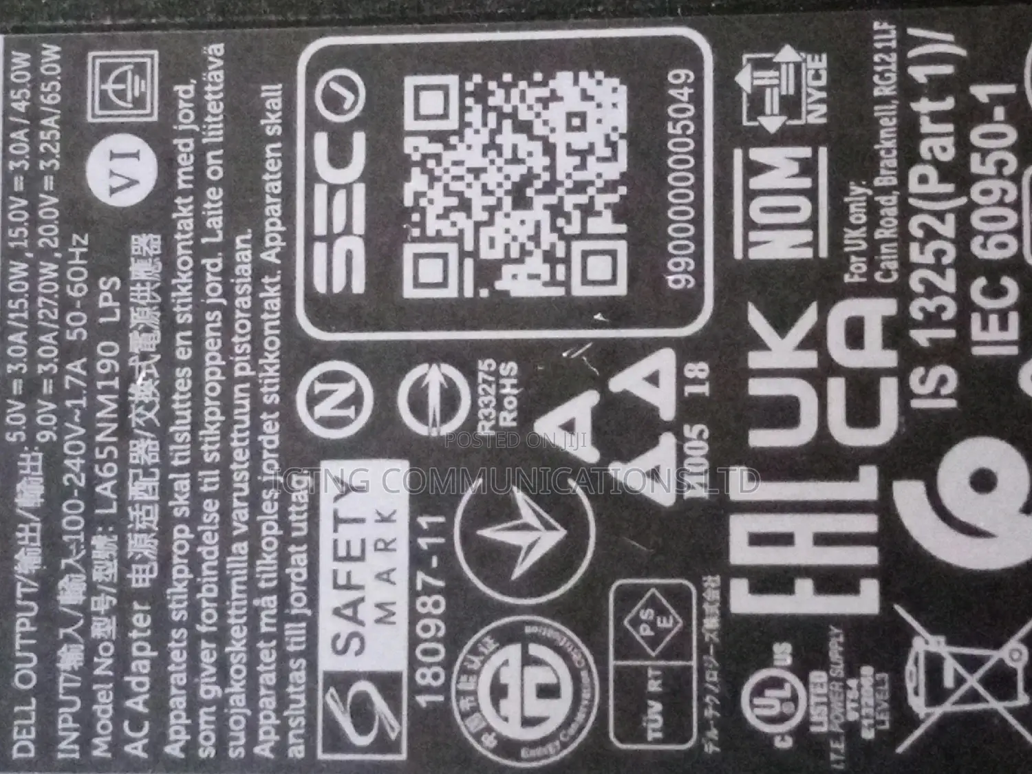 Laptop Type C Charger