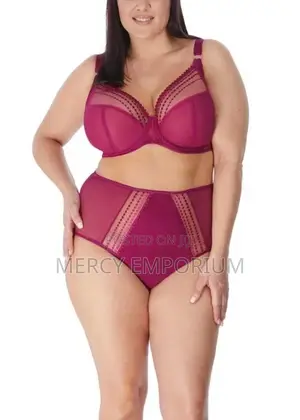 Size 40GG Elomi Bra. Non, Paded Full Cover Big Size Bra