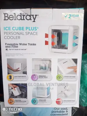Beldray Ice Cube Plus Cooler (Personal Space) 8 Hrs Cool Air