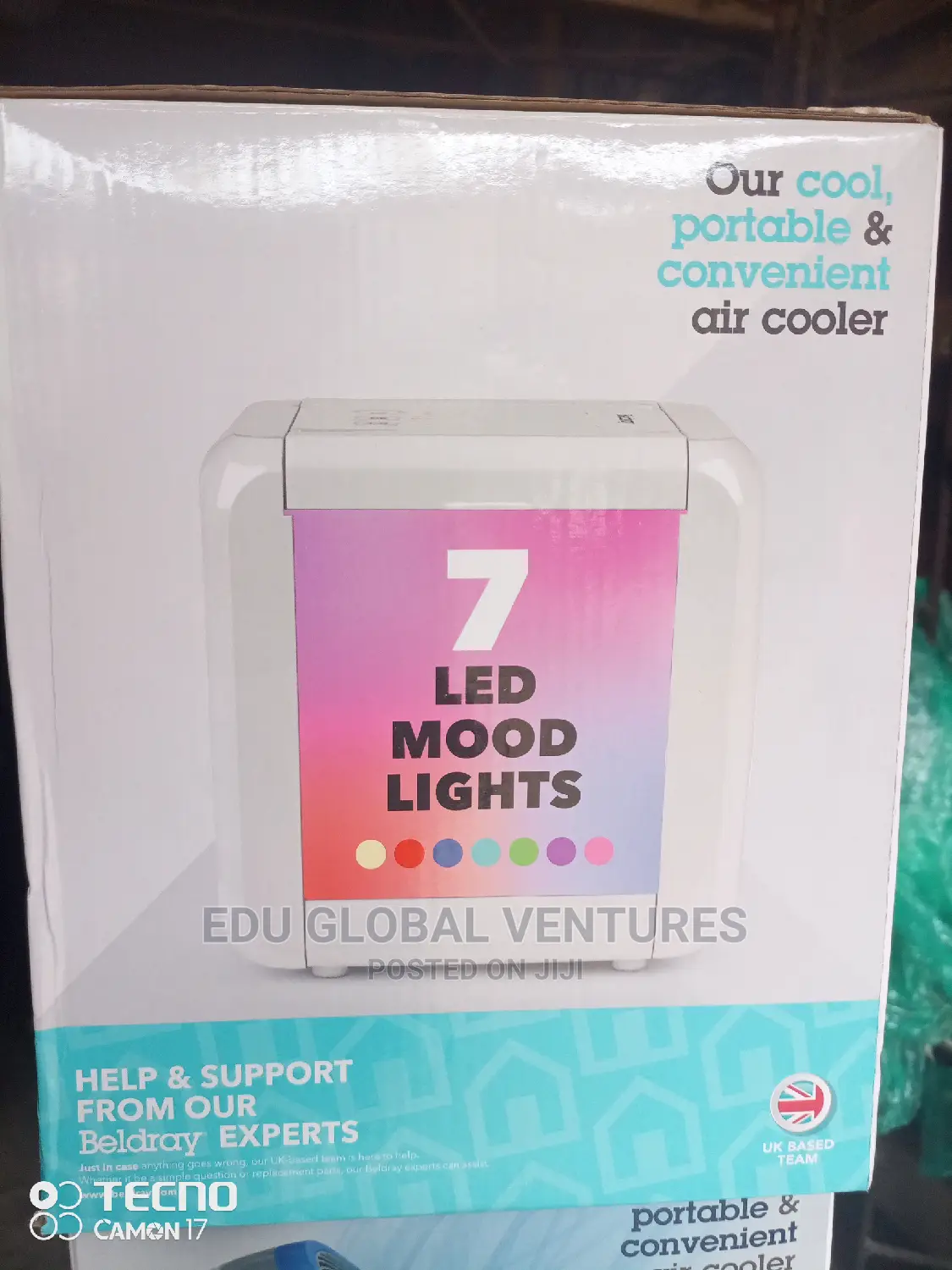 Beldray Ice Cube Plus Cooler (Personal Space) 8 Hrs Cool Air