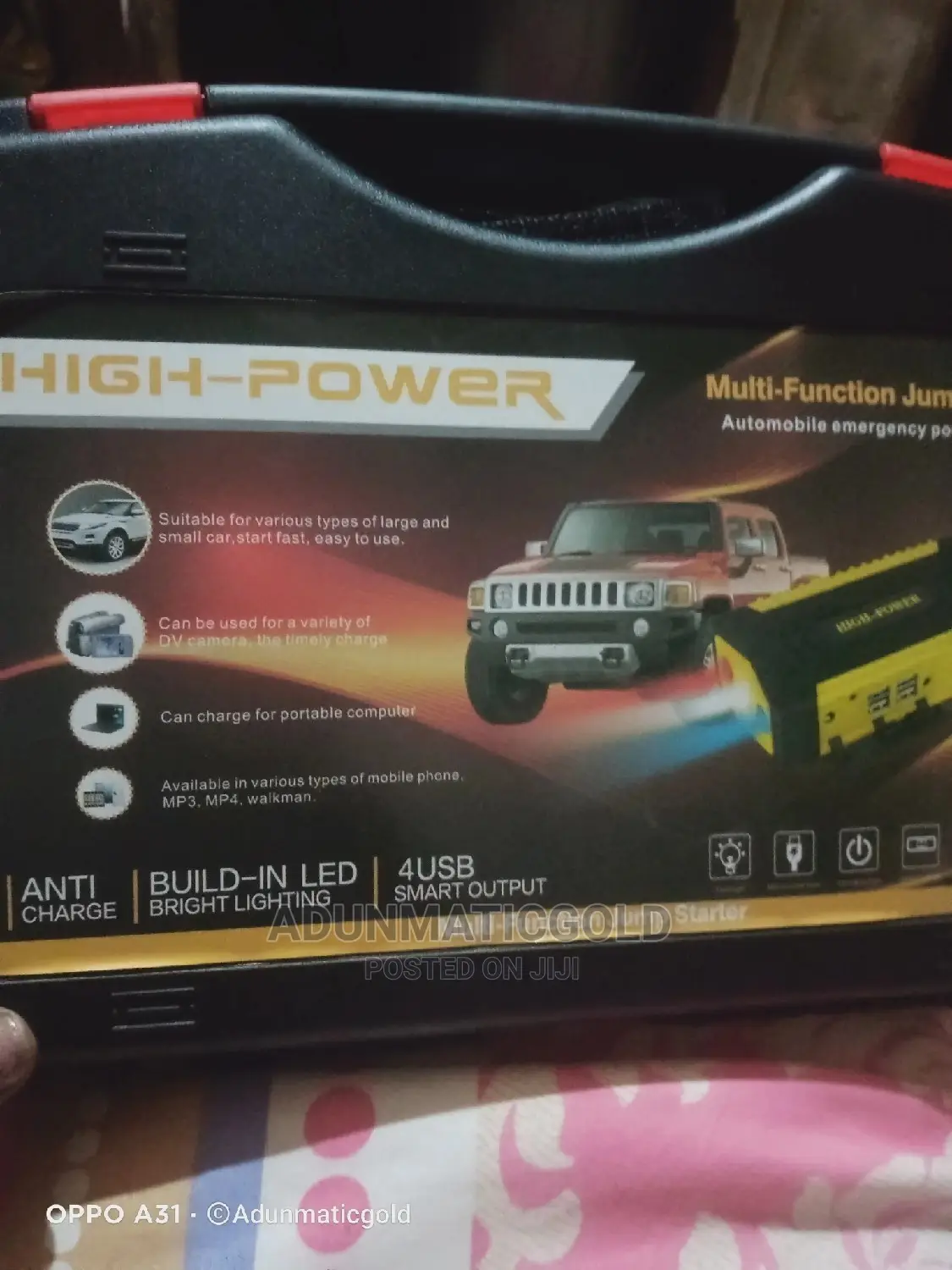 Multi-Functional Jump Starter ( High Power)