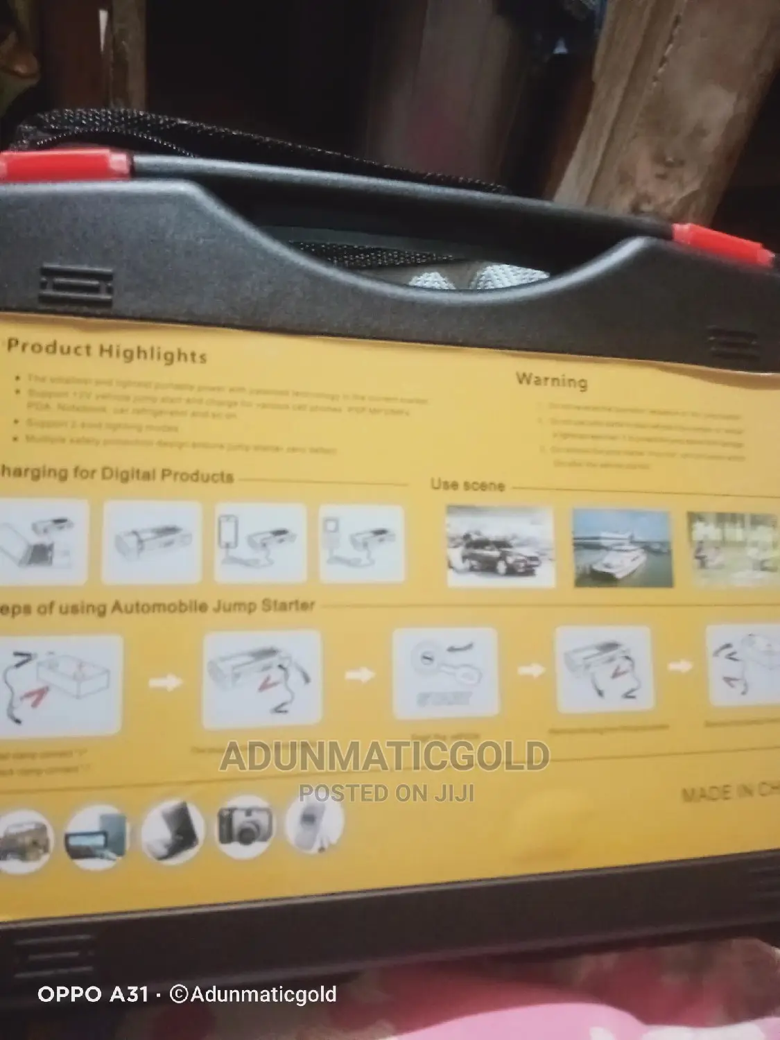 Multi-Functional Jump Starter ( High Power)