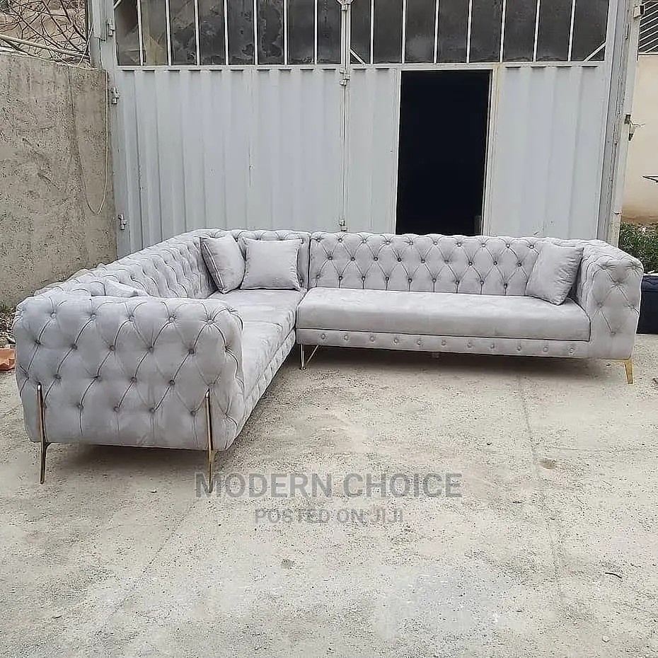 LShaped Sofa Up for Grab in Enugu Furniture, Gideon Onovo Jiji.ng