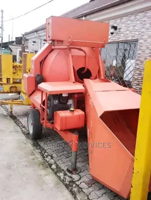 Self-Loading Concrete Mixer