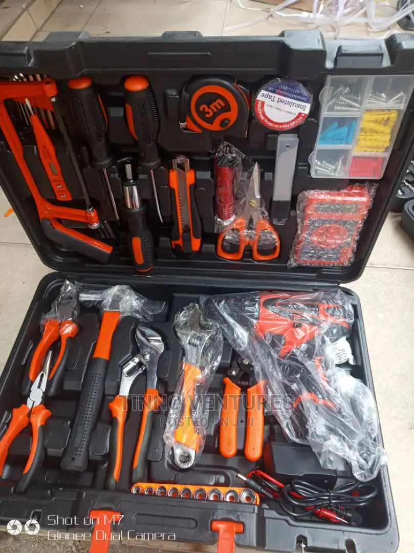 Combination Tools Box With Drill