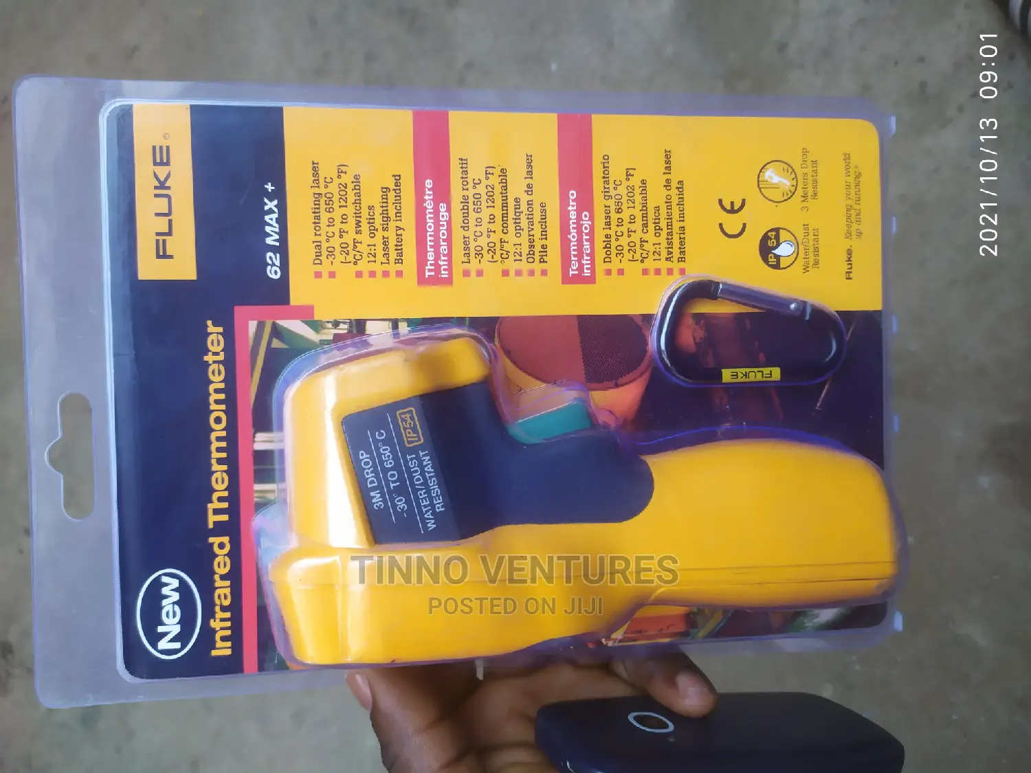 Fluke 62max Infrared Thermometer