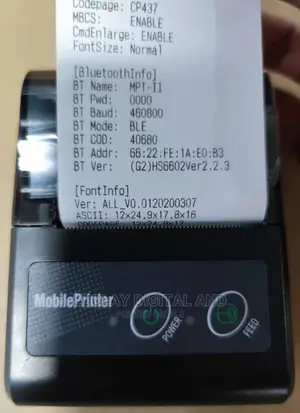 Mobile Bluetooth Printer