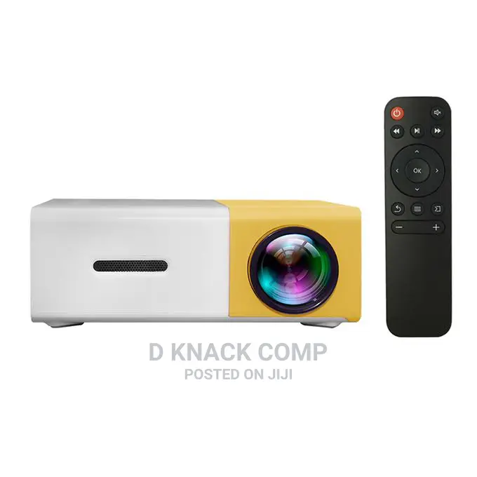 Mini Pocket Remote Controlle 1080P Projector Machine
