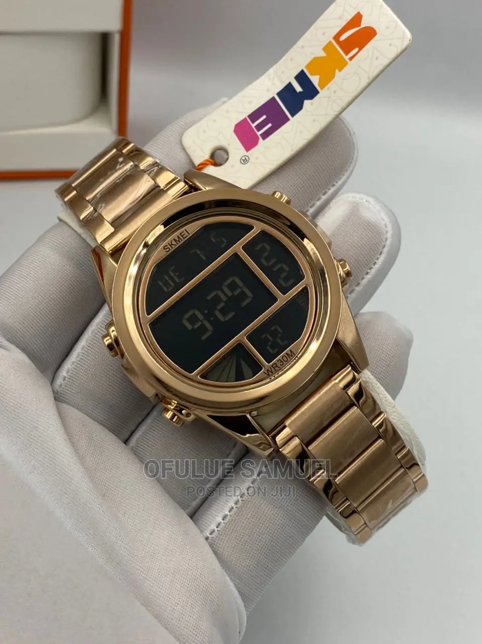 Waterproof Digital Wristwatch