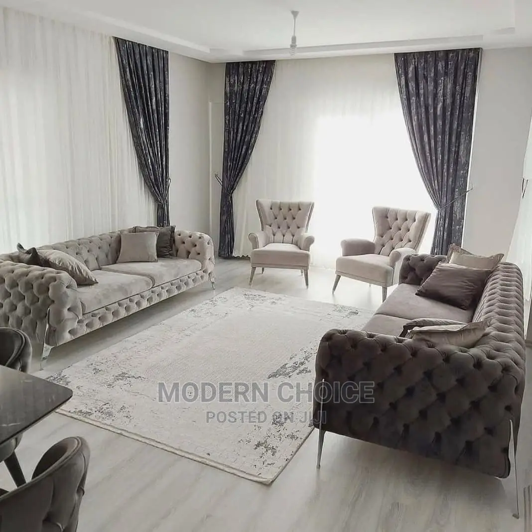 Set of Tufted Sofa