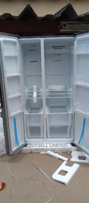 516L Side by Side Hisense Fridge With LED Display