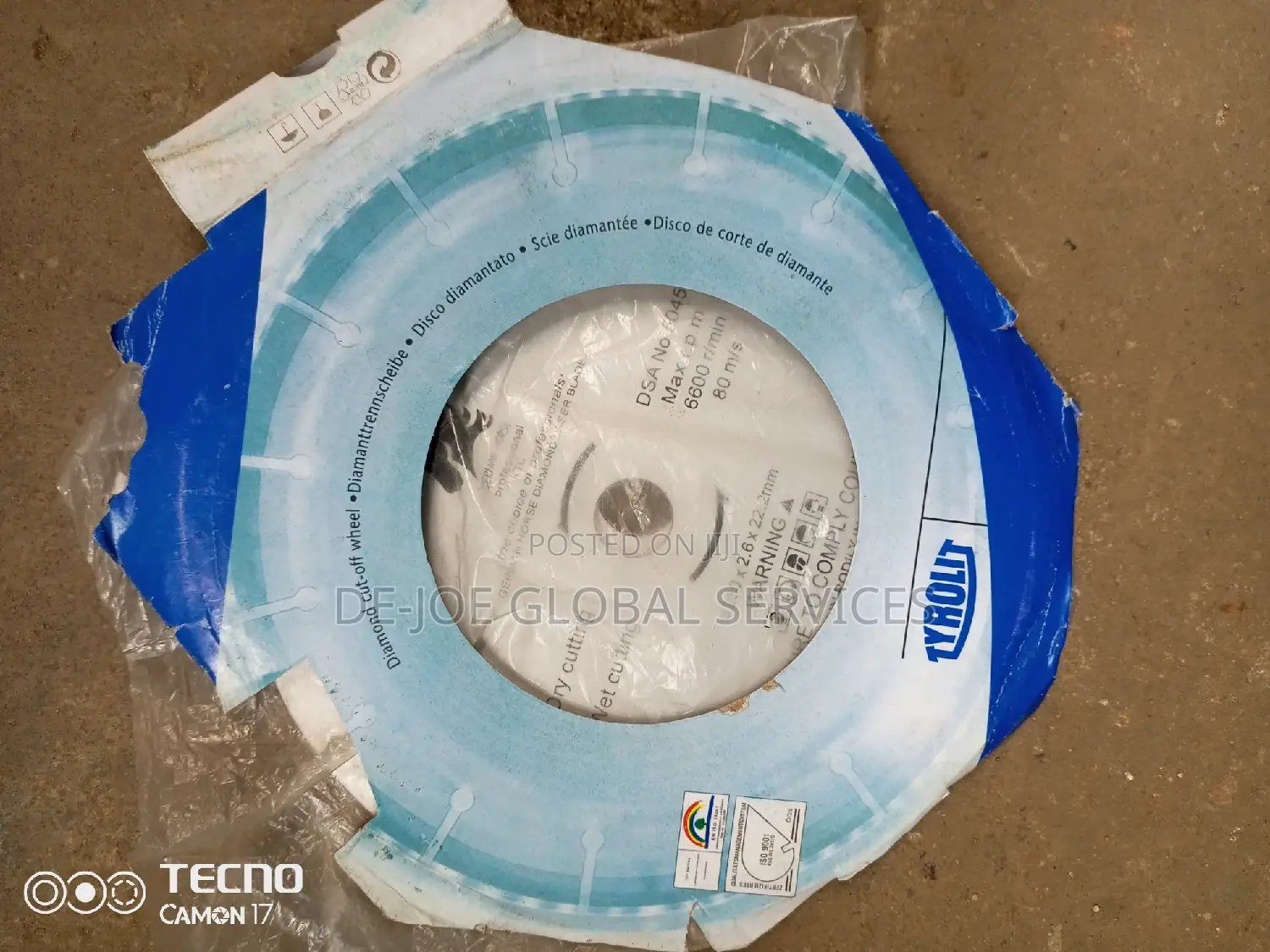 9" Diamond Cutter Blade