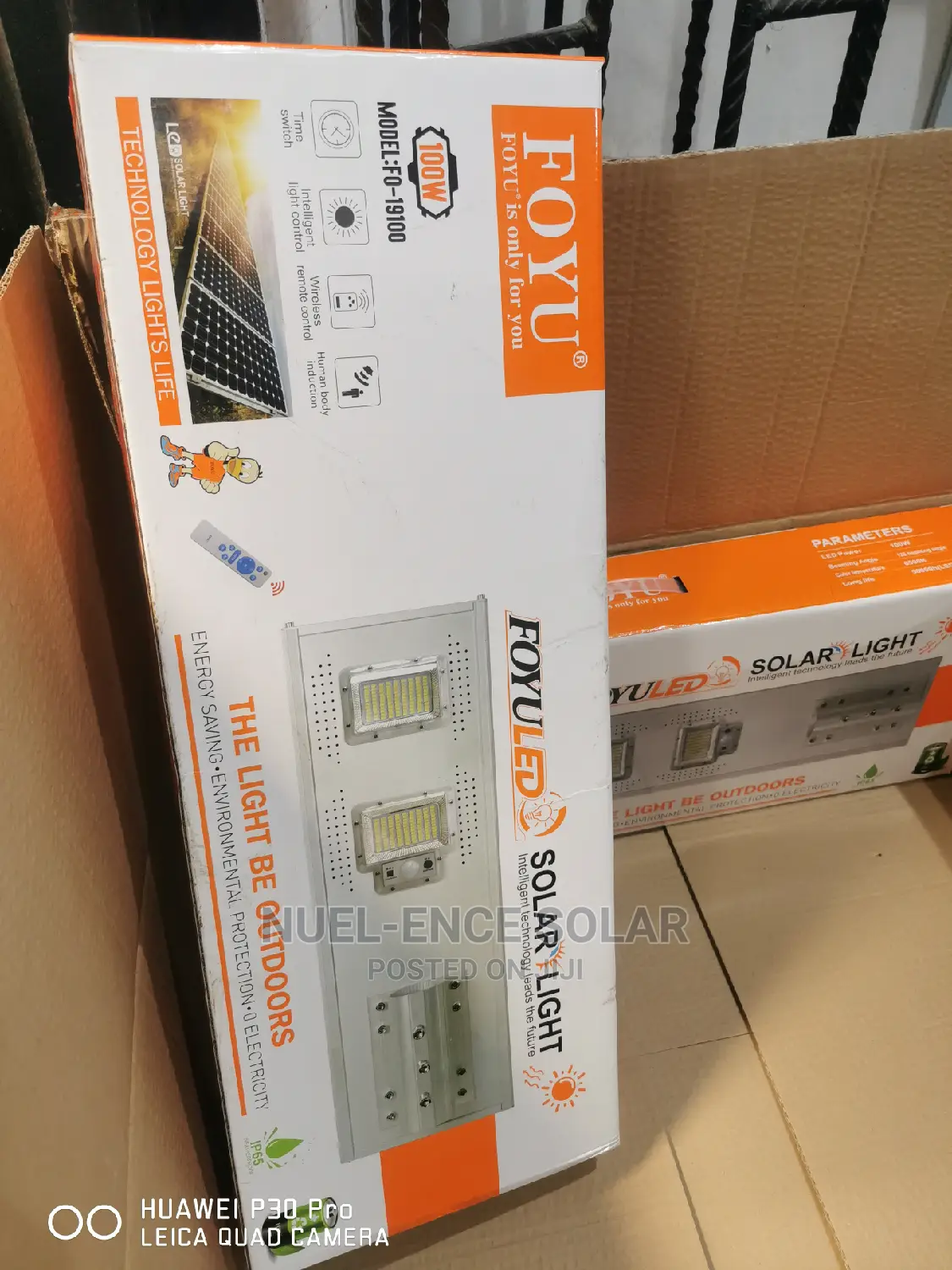 100w Solar Street Light.