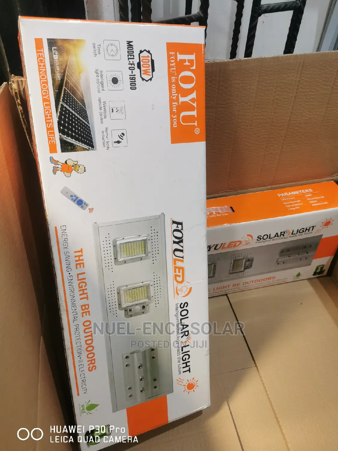 100w Solar Street Light.