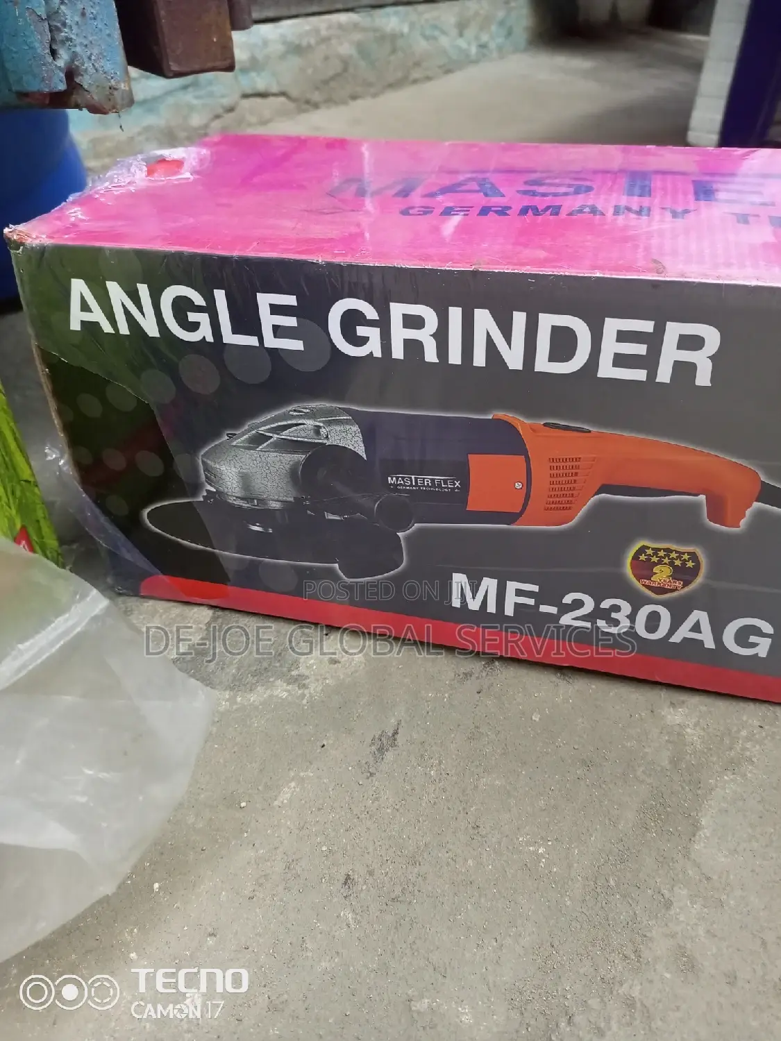9" Grinding Machine (Master Flex)