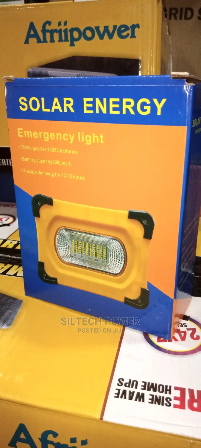 Portable Solar Emergency Flood Light