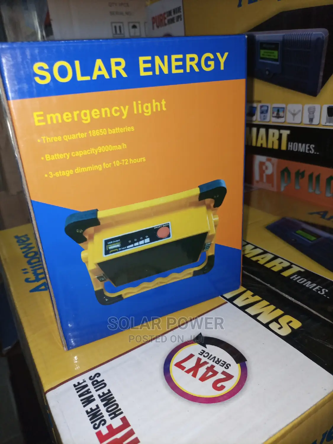 Solar Emergency Flood Light