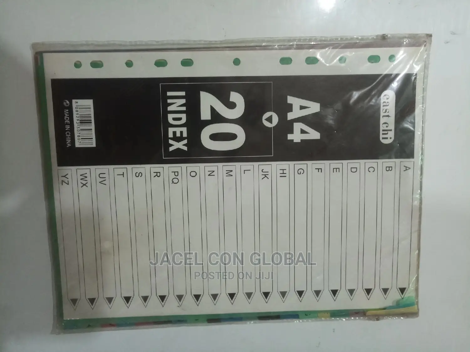 ( A4 ) 1-20 Index File Dividers