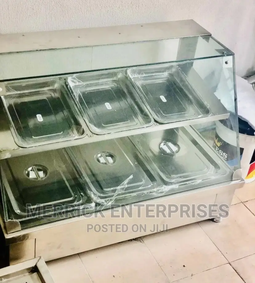 3plate Food Snacks Display Warmer